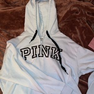PINK Victoria’s Secret Quarter Zip Hoodie
